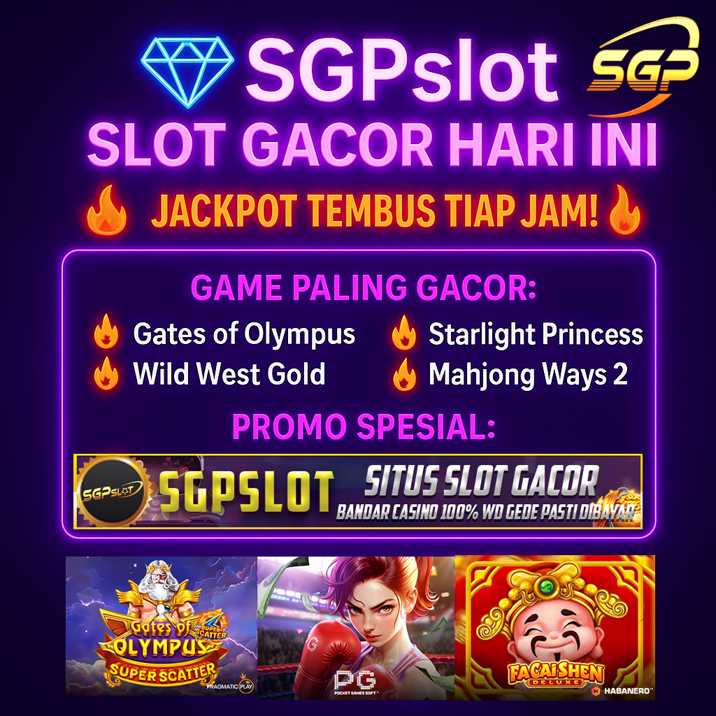 SGPSLOT : situs slot gacor maxwin hari ini